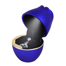 Load image into Gallery viewer, 017257 Rose Shape LED Spotlight Ring Necklace Storage Box without Jewelry, Spec:, 017257 Ring(White), 017257 Ring(Pink), 017257 Ring(Green), 017257 Pendant(Red), 017257 Pendant(Royal Blue), 017257 Pendant(White), 017257 Pendant(Pink)                   ...