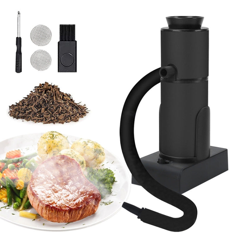 Kitchen Tool Handheld Smoke Detector Household Molecular Dishes Steak Salmon Smoker, SK303 Upgrade Model Silver, SK303 Upgrade Model Black, SK305B Black, SK305B Silver
