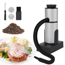 Load image into Gallery viewer, Kitchen Tool Handheld Smoke Detector Household Molecular Dishes Steak Salmon Smoker, SK303 Upgrade Model Silver, SK303 Upgrade Model Black, SK305B Black, SK305B Silver
