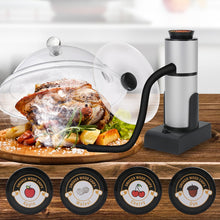Load image into Gallery viewer, Kitchen Tool Handheld Smoke Detector Household Molecular Dishes Steak Salmon Smoker, SK303 Upgrade Model Silver, SK303 Upgrade Model Black, SK305B Black, SK305B Silver