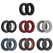 Load image into Gallery viewer, For Focal Clear MG Pro 2pcs Leather Breathable and Comfortable Headset Cover, Color: Fiber Black, Fiber Black, Fiber Black Gray, Fiber Red, Fiber Gray, Lambskin Dark Blue, Lambskin Brown, Lambskin Black