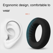 Load image into Gallery viewer, For Focal Clear MG Pro 2pcs Leather Breathable and Comfortable Headset Cover, Color: Fiber Black, Fiber Black, Fiber Black Gray, Fiber Red, Fiber Gray, Lambskin Dark Blue, Lambskin Brown, Lambskin Black