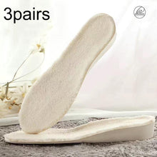 Load image into Gallery viewer, 3pairs Winter Velvet Insoles Warm Inner Height Increase Insoles