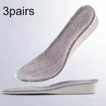 Load image into Gallery viewer, 3pairs Winter Velvet Insoles Warm Inner Height Increase Insoles
