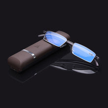 Load image into Gallery viewer, Lightweight Anti-blue Light Presbyopic Glasses Senior Clear Glasses With Case