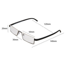 Load image into Gallery viewer, TR90 Seniors Clear Glasses With Portable Case Lightweight Presbyopic Glasses