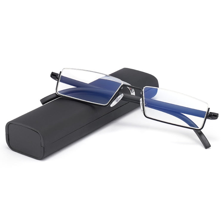 TR90 Seniors Clear Glasses With Portable Case Lightweight Presbyopic Glasses