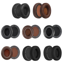 Load image into Gallery viewer, For Edifier W855BT 2pcs Headset Soft and Breathable Sponge Cover, Color: Black Protein, Black Protein, Brown Protein, Black Lambskin, Brown Lambskin, Black, Brown, Black Ice Silk, Black Net