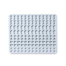 Load image into Gallery viewer, 130 Grids Silicone Mat Baking Mold Mini Pet Snacks Dog Food Baking Pan Mold Biscuit Cake Mold, Blue, Pink