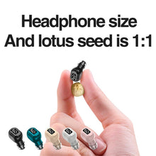 Load image into Gallery viewer, M5 Digital Display Bluetooth Headset Mini In-ear Invisible Headphones, M5 Skin Color, M5 Pink, M5 Green, M5 Black, M5 White