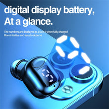 Load image into Gallery viewer, M5 Digital Display Bluetooth Headset Mini In-ear Invisible Headphones, M5 Skin Color, M5 Pink, M5 Green, M5 Black, M5 White