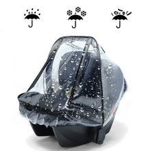Load image into Gallery viewer, Baby Safety Seat Rain Cover Transparent EVA Stroller Baby Carriage Rain Cover, Rain Cover