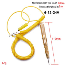 Load image into Gallery viewer, 2pcs 6-24V Car Circuit Test Pen LED Multi Function Test Passing Test Light Test Light Test Pen, LED Spring Test Pen