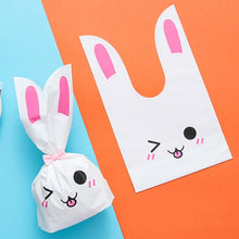 Load image into Gallery viewer, 1bag Cartoon Rabbit Ears Gift Packaging Bags Candy Baking Snowflake Cookies Bags, 10x17cm, 13x23cm