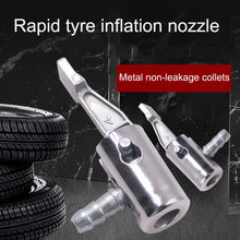 Load image into Gallery viewer, 2pcs Vehicle Inflatable Pump Tube Joint Tire Mouth Gas Mouth Tube Fast Connector, Inflatable Pump Adapter No Deflating, Inflatable Pump Adapter Relieved, Inflatable Pump Adapter