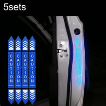 Load image into Gallery viewer, 5sets Car Opening Door Anti-Collision Safety Warning Reflector, 5sets Diamond Yellow, 5sets Fluorescent Green, 5sets Diamond White, 5sets Diamond Red, 5sets Diamond Blue