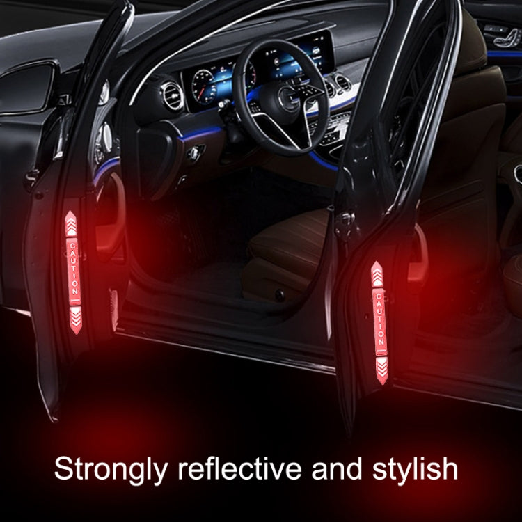 5sets Car Opening Door Anti-Collision Safety Warning Reflector, 5sets Diamond Yellow, 5sets Fluorescent Green, 5sets Diamond White, 5sets Diamond Red, 5sets Diamond Blue