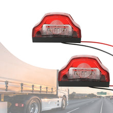 Load image into Gallery viewer, 2pcs MK-198 3LED Van / Truck / Trailer White Light License Plate Lamp, MK-198