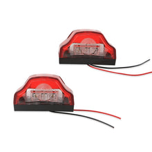 Load image into Gallery viewer, 2pcs MK-198 3LED Van / Truck / Trailer White Light License Plate Lamp, MK-198