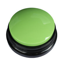 Load image into Gallery viewer, Pet Communication Button Dog Vocal Box Recording Vocalizer, Style: Recording Model, Green, Purple, Red, Orange, Rose Red, Pink, Yellow, Lake Blue, White, Dark Blue, Light Blue