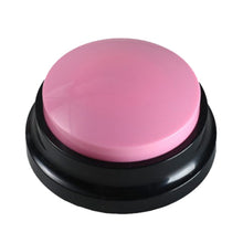 Load image into Gallery viewer, Pet Communication Button Dog Vocal Box Recording Vocalizer, Style: Recording Model, Green, Purple, Red, Orange, Rose Red, Pink, Yellow, Lake Blue, White, Dark Blue, Light Blue