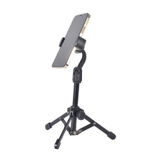 Load image into Gallery viewer, PH-102 Multifunctional Microphone Projector Tripod Stand Desktop Phone Holder, Spec:, 3/8 Interface, 1/4 Interface