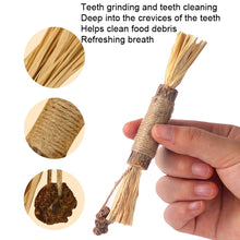 Load image into Gallery viewer, Cat Teething Stick Toy Teeth Cleaning Catnip Teasing Stick, 5pcs Lafite, 5pcs Black Feathers, 5pcs Yellow Feathers