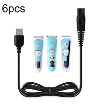 Load image into Gallery viewer, 6pcs Haircut Clippers USB 5V Charging Cable For CHIGO F638 F668 F738, For CHIGO F638 F668 F738