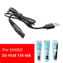 Load image into Gallery viewer, 6pcs Haircut Clippers USB 5V Charging Cable For CHIGO F638 F668 F738, For CHIGO F638 F668 F738