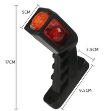 Load image into Gallery viewer, MK-216 1pair 12-24V 9LED Side Marker Lighting Outline Marker Truck Light Trailer Side Marker Lights, 1pair MK-216
