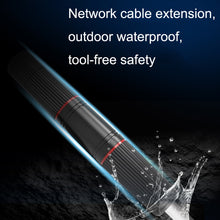 Load image into Gallery viewer, YM-8821 Pre-built Network Connectors Outdoor Waterproof Network Cable Extension Double Pass Head, Double Pass Head