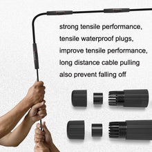 Load image into Gallery viewer, YM-8821 Pre-built Network Connectors Outdoor Waterproof Network Cable Extension Double Pass Head, Double Pass Head