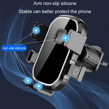 Load image into Gallery viewer, Car Air Outlet Hook Firmly Navigation Mobile Phone Holder, Mirror Black
