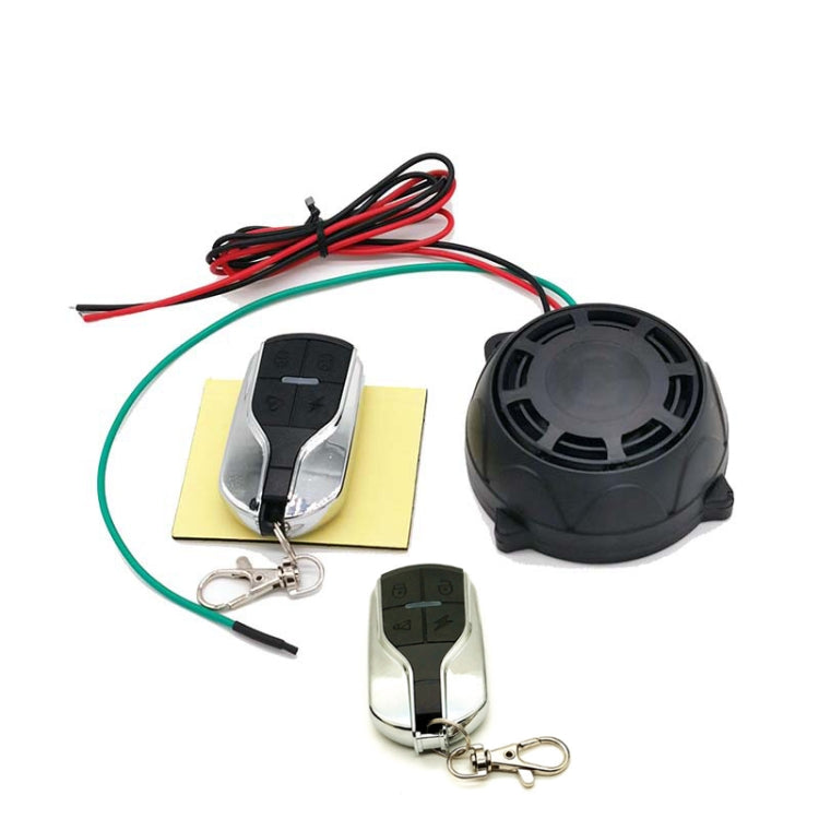 12V Motorcycle Anti-theft Remote Control Horn Alarm, 1 RC, 2 RC