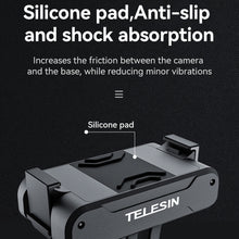 Load image into Gallery viewer, For DJI OSMO Action 3 TELESIN Magnetic Two Claw Adapter Action Camera Accessories, Magnetic Two Claw Adapter