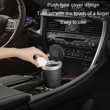 Load image into Gallery viewer, Car Storage Tube Cup Holder Miscellaneous Trash Can With Aroma Diffuser