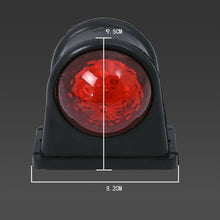 Load image into Gallery viewer, MK-249 10-30V 8LEDs Red And White Truck Round Side Light, MK-249 (Red White)