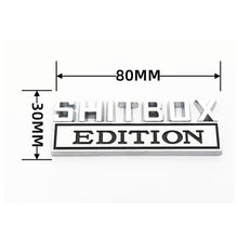 Load image into Gallery viewer, 5pcs Car Body Rear Modification Badge Plate Label