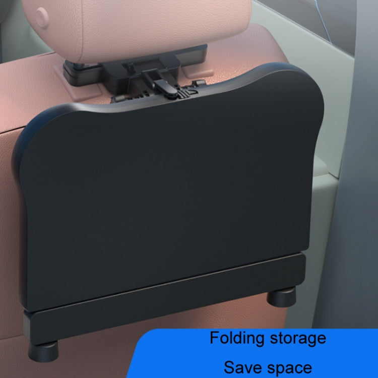Car Seat Back Multifunctional Adjustable Travel Cup Table Computer Holder, A08