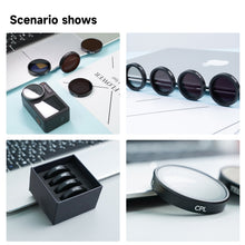Load image into Gallery viewer, For DJI OSMO Action 3 / 4  TELESIN ND CPL Filter Set Aluminium Alloy Frame Lens, CPL+ND8/16/32