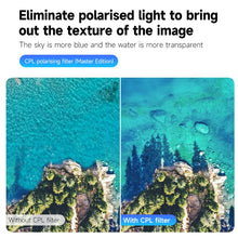 Load image into Gallery viewer, For DJI OSMO Action 3 / 4  TELESIN ND CPL Filter Set Aluminium Alloy Frame Lens, CPL+ND8/16/32