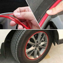 Load image into Gallery viewer, Car Wheel General TPE Protection Ring Bumper Wheel Decoration Modification Supplies, Purple, Black, Yellow, White, Orange, Gray, Red, Green, Blue, Pink