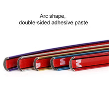 Load image into Gallery viewer, W12 8m/roll Car Universal Reflective Wheel Electroplating Decorative Strip, 1roll Electroplating Blue, 1roll Electroplating Gold, 1roll Electroplating Silver, 1roll Electroplating Purple, 1roll Electroplating Red