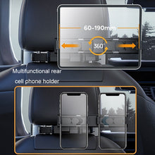 Load image into Gallery viewer, A09 5D Car Universal Adjustment U-shaped Memory Foam Headrest, U-shaped (Black), U-shaped (Gray), U-shaped (Brown), With Stand  (U-shaped)