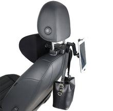 Load image into Gallery viewer, A09 5D Car Universal Adjustment U-shaped Memory Foam Headrest, U-shaped (Black), U-shaped (Gray), U-shaped (Brown), With Stand  (U-shaped)