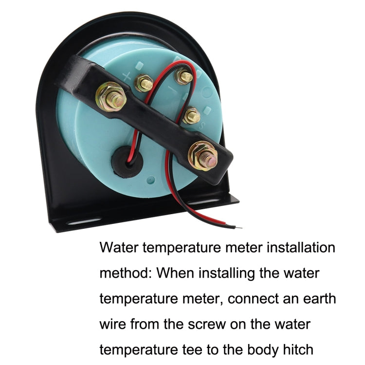 B741 52mm General Car Meter Modified Water Temperature Meter 40-120 Degrees Celsius, B741 Water Temperature Meter