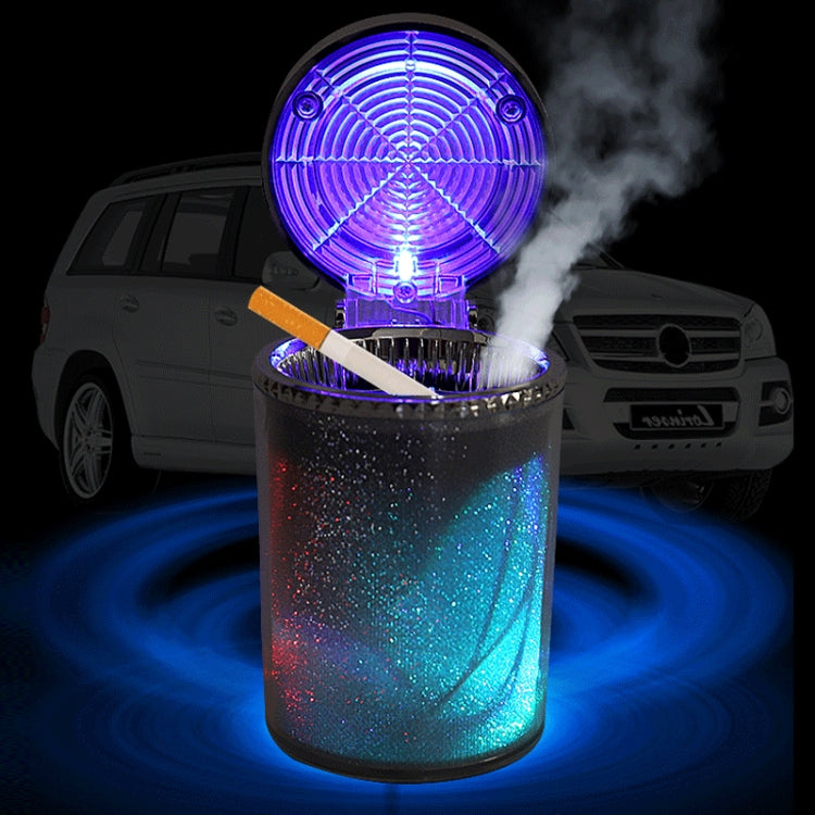 Car Air Conditioner Outlet Ashtray With LED Light, With LED Light