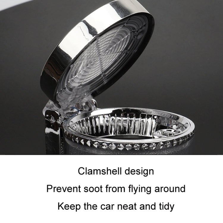 Car Air Conditioner Outlet Ashtray With LED Light, With LED Light