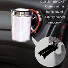 Load image into Gallery viewer, Car Air Conditioner Outlet Ashtray With LED Light, With LED Light