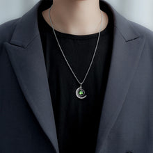 Load image into Gallery viewer, Luminous Zodiac Moon Titanium Steel Necklace Personalized Moon Pendant, Necklace Leo, Necklace Virgo, Necklace Libra, Necklace Scorpio, Necklace Sagittarius, Necklace Aquarius, Necklace Capricorn, Necklace Pisces, Necklace Aries, Necklace Taurus       ...